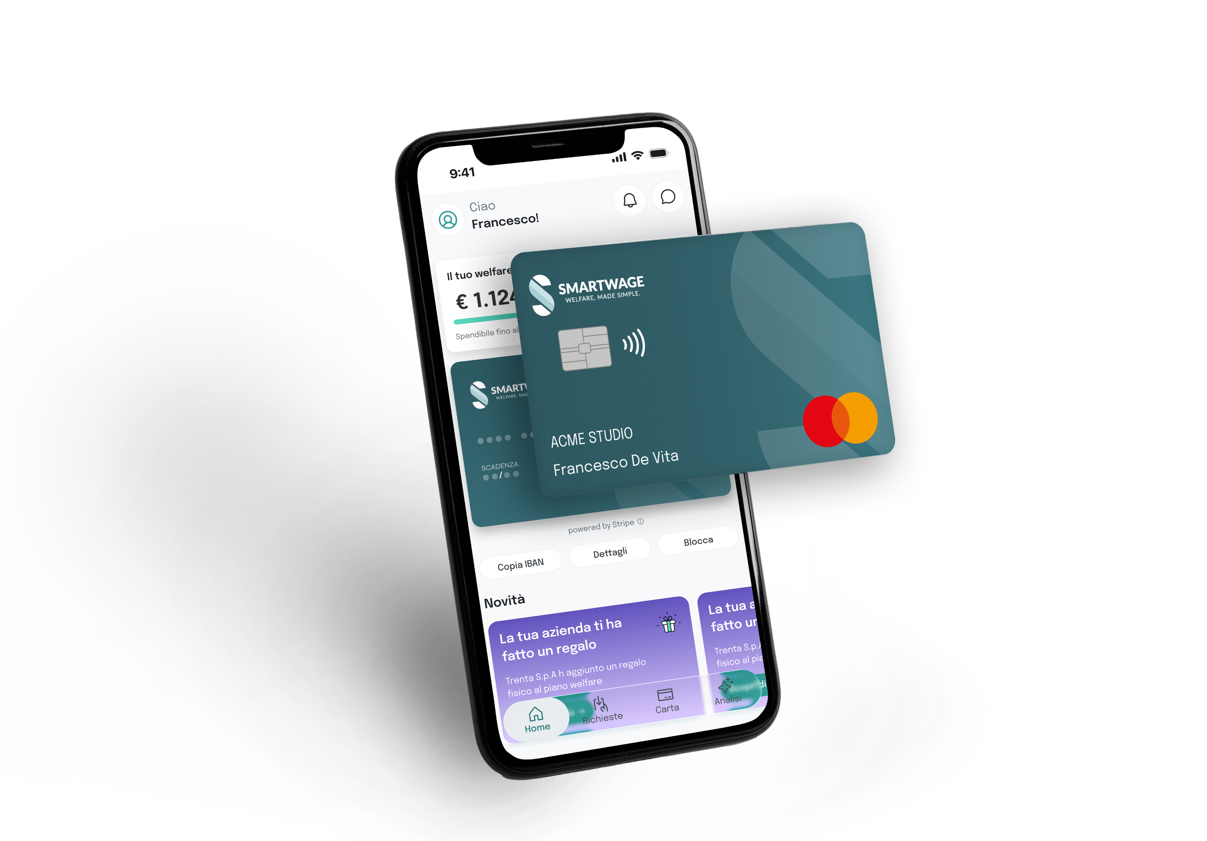 Carta e app Smartwage